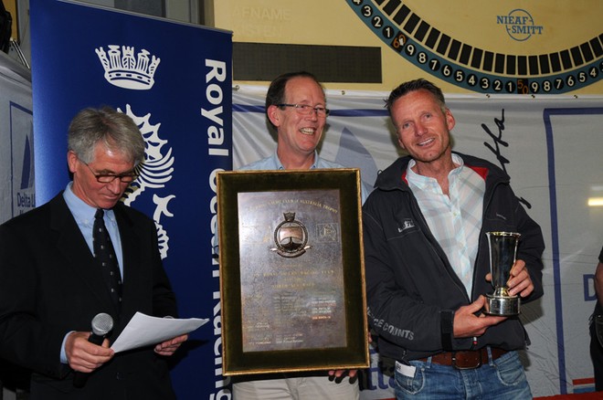 John van der Starre - ORC overall -  RORC North Sea Race 2010 © Diana Bogaards